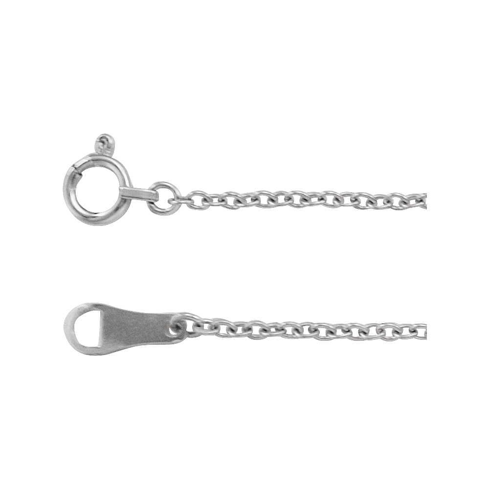 10K-18K Gold 1.5 mm Cable Chain