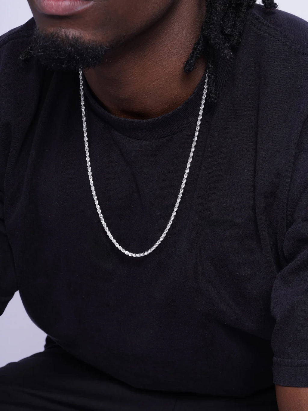 925 Sterling Silver Flex Rope Chains