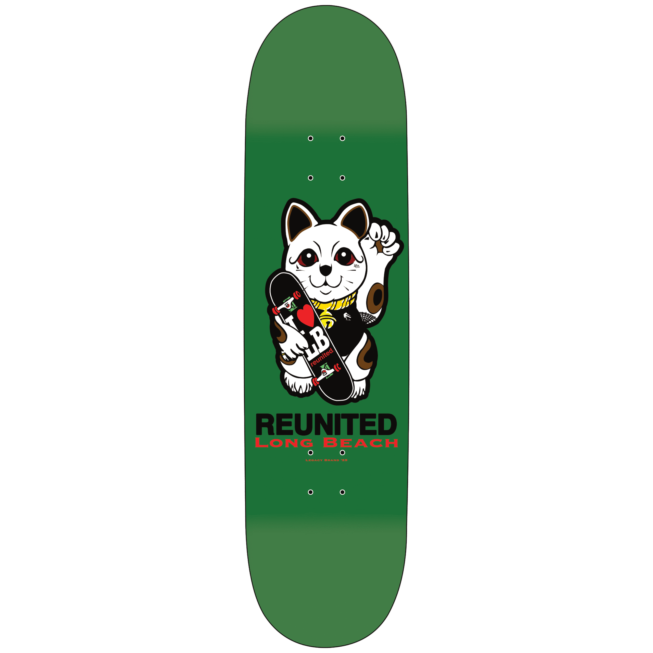 Reunited MulaCat Skate Deck